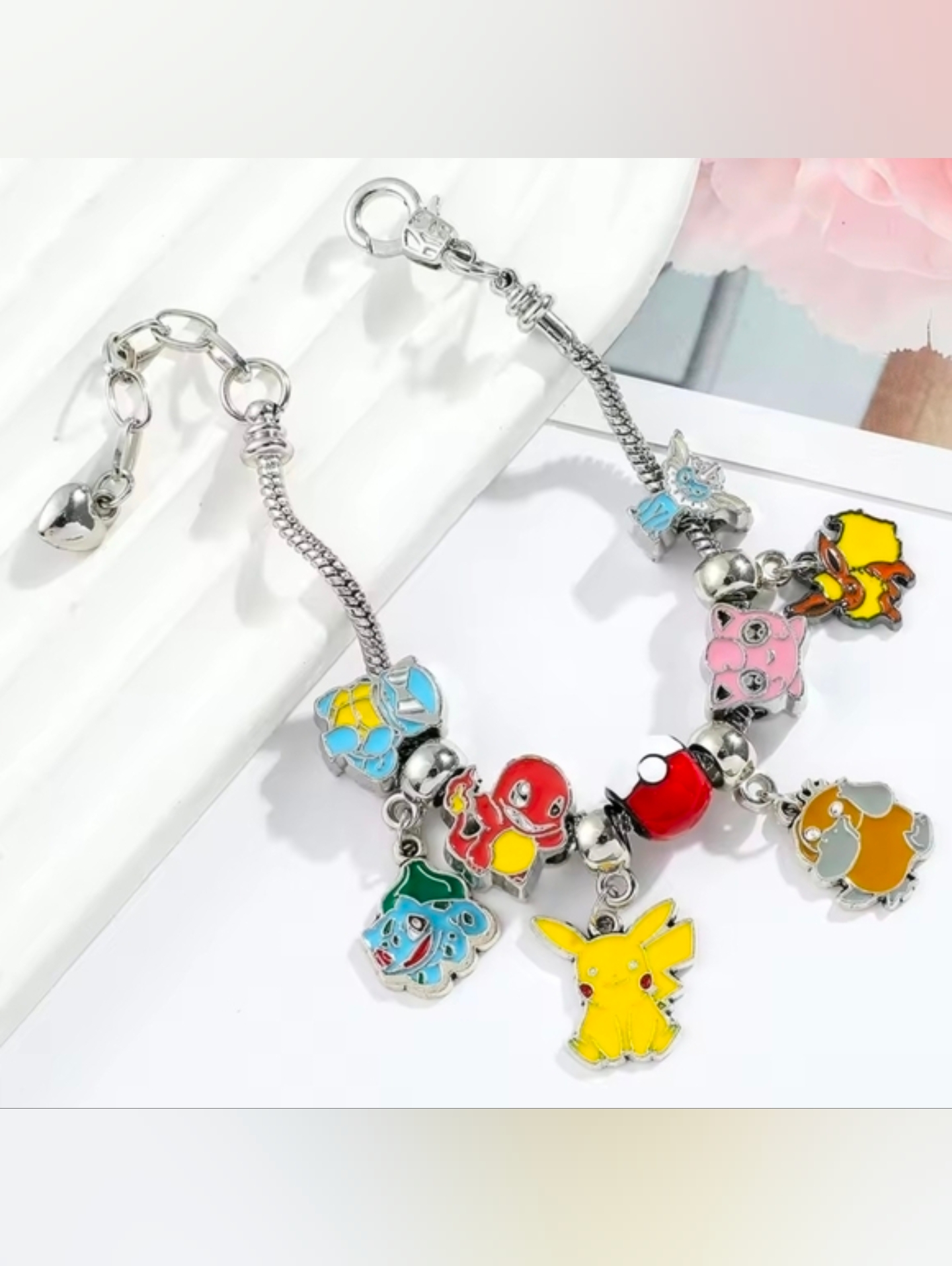 Exclusive Collector Pokmon Pikachu & Friends Charm Bracelet